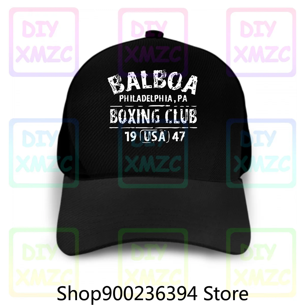 Rocky Balboa боксерская бейсболка клуб Филадельфия Pa головные уборы мужские летние хлопковые головные уборы Топы головные уборы Повседневные ша...