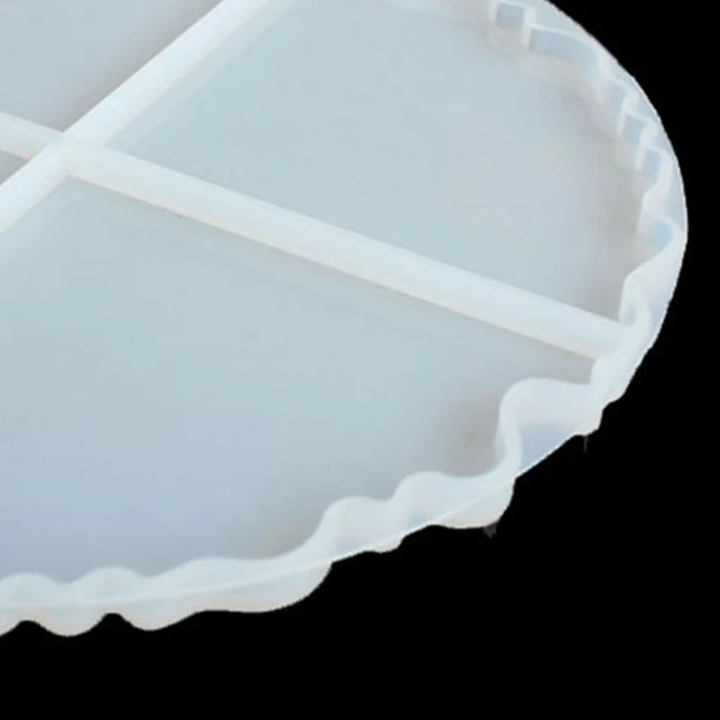 

1 Set DIY Crystal Epoxy Resin Mold Coaster Cup Mat Pad Casting Silicone Mould