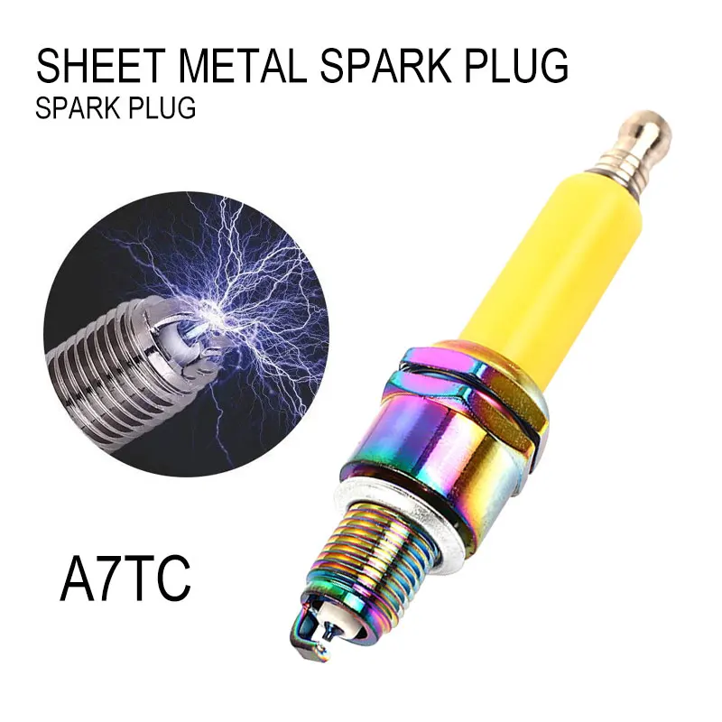 Свеча зажигания для скутера мотоцикла Iridium A7TC 70 100 110 125 150 фитинги свечей
