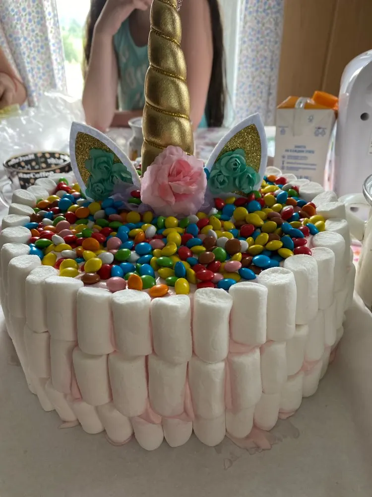 Объемная цена 100 шт. фетровая ткань Рог единорога для девочек украшение детского