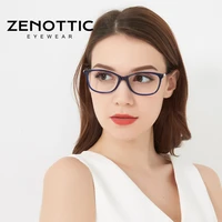 zenottic acetate anti blue light glasses women retro cat eye optical myopia computer eyewear frames blocker goggles eyeglasses