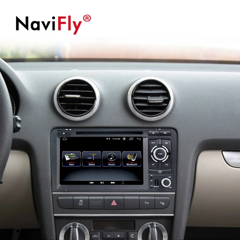 Android8.1 2Din TDA 7851 автомобильный мультимедийный плеер для Audi A3 S3 RS3 2002-2013 с радио bt WiFi DVD