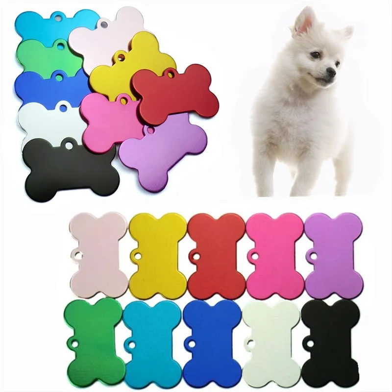 Персонализированный значок с собакой бесплатной гравировкой ошейник для собак