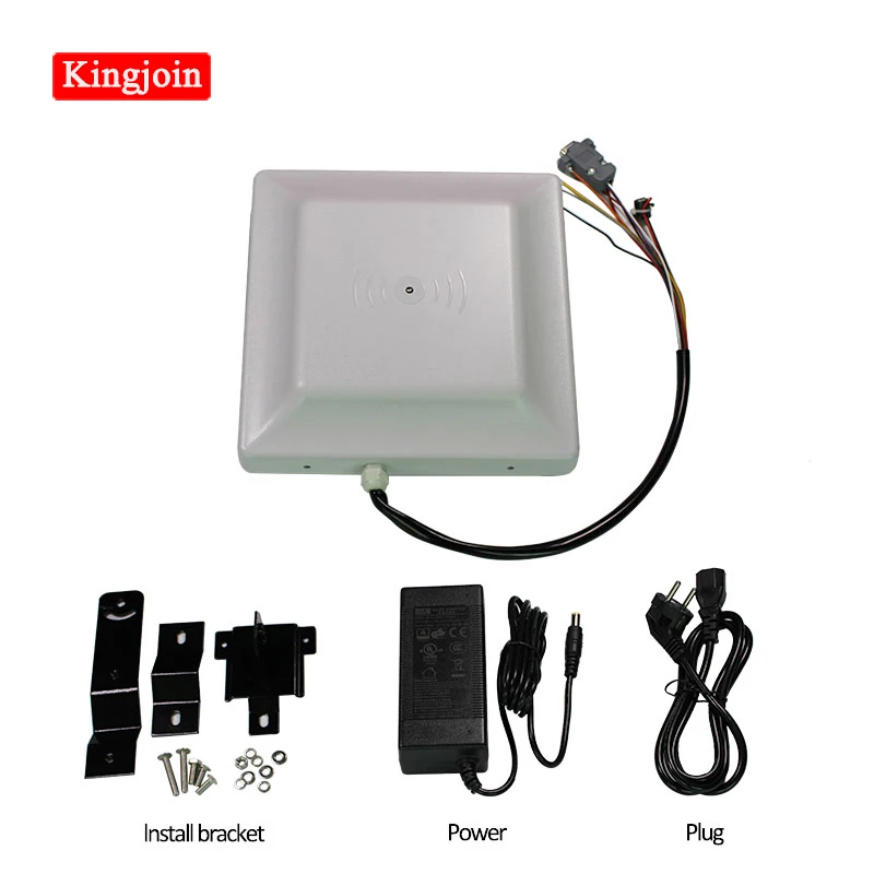 

KINGJOIN UHF RFID Leser 6 MT Weitbereichsleser, RS232/485 mit Wiegand + Kostenlose SDK (FCC genehmigt) control access car