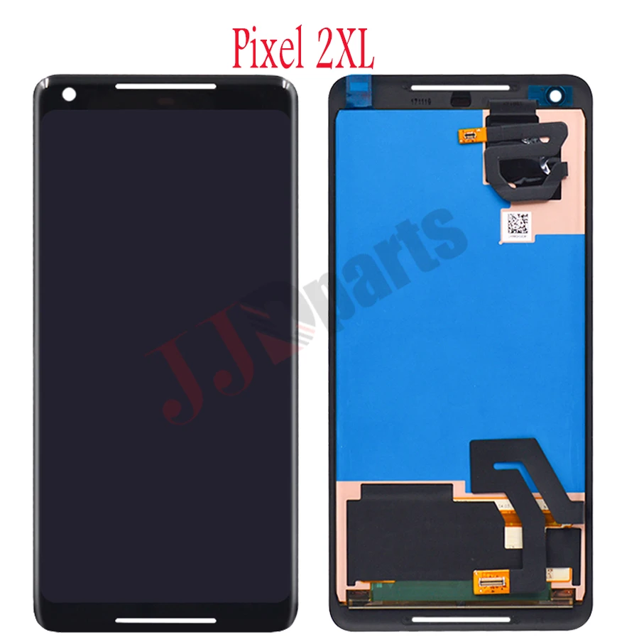 ЖК-дисплей 6 0 дюйма Amoled для Google Pixel 2 XL сенсорный экран дигитайзер 3a xl 4 | Мобильные