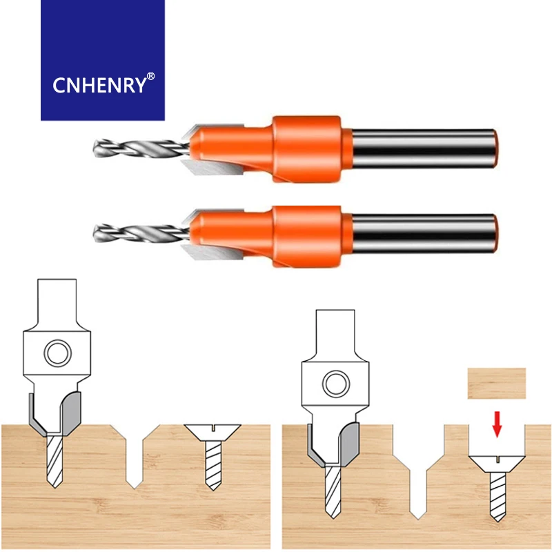 Сверло с деревянным отверстием набор сверл потайной раковиной винтовой Резак