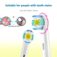 compatible for oral b toothbrush heads pack of 4 compatible with oral b cross actionpro1000900030008000 electric toothbrush