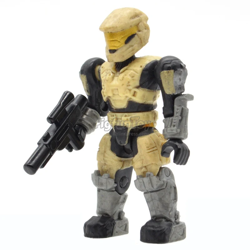 1 Piece MB71 Одиночная Halo Wars Warriors Монстры люди Спартанские игры ковенанты пушки солдаты строительные блоки кирпичи игрушки для детей - Цвет: 1 Piece MB71