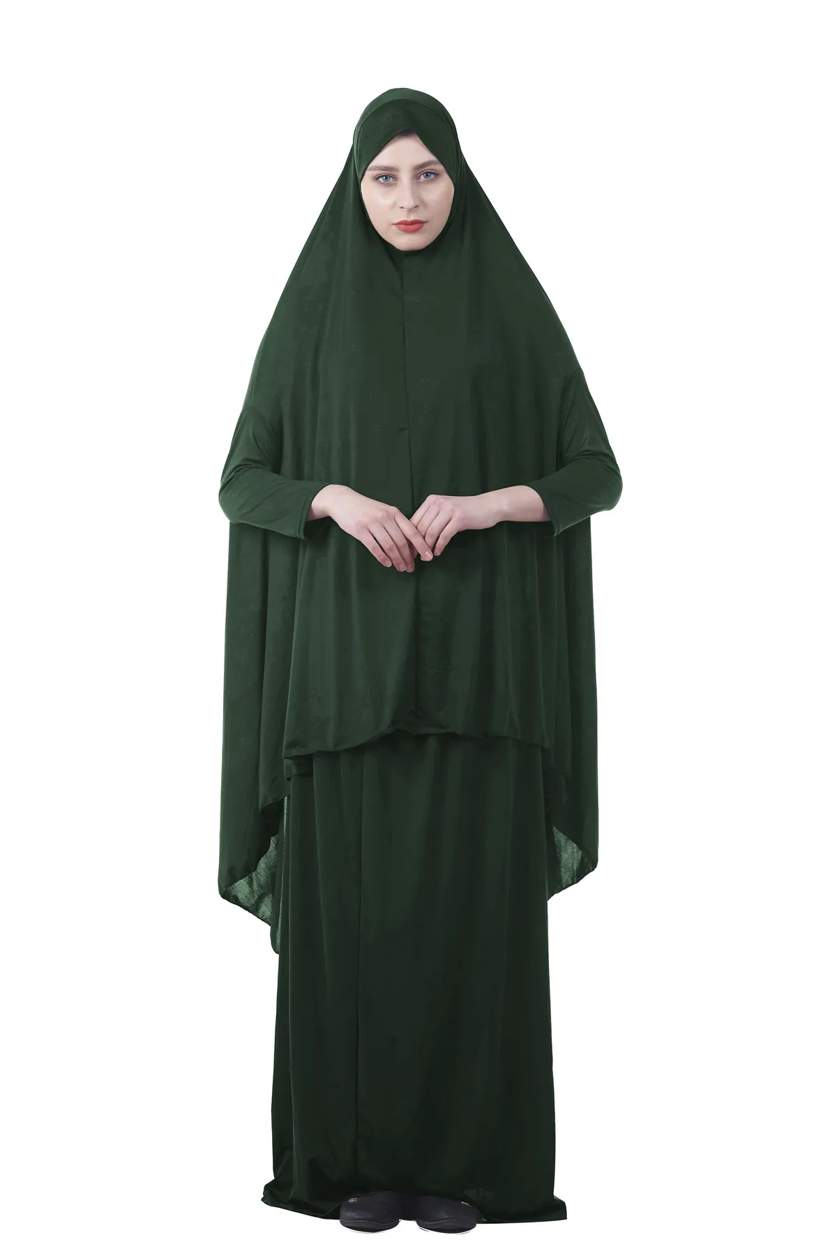 

Hijab Dress Jilbab Muslim Fashion Islamic Ramadan Khimar Prayer Hijab Femme Musulman Niqab Abayas Moslim Sets Vestido De Mujer