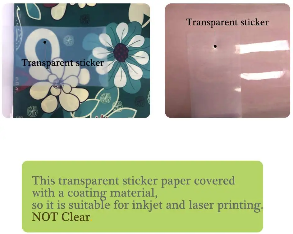 10 листов качественного водонепроницаемого самоклеящегося Листа A4 для лазерной