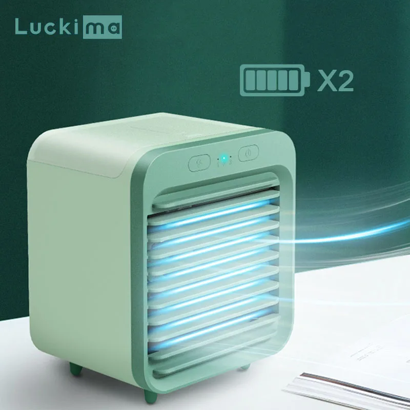 

New Arrival Mini Air Cooler Fan USB Rechargeable Humidifier Water Mist Air Conditioner Fan for Office Home Travelling Camping