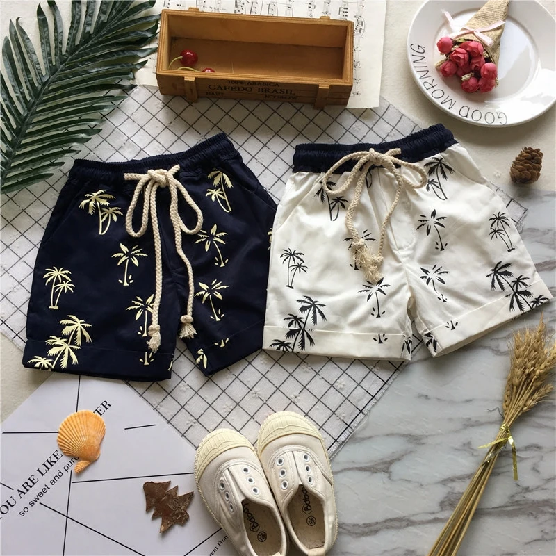 Летняя одежда Tonytaobaby новый стиль детские летние пляжные брюки для малышей