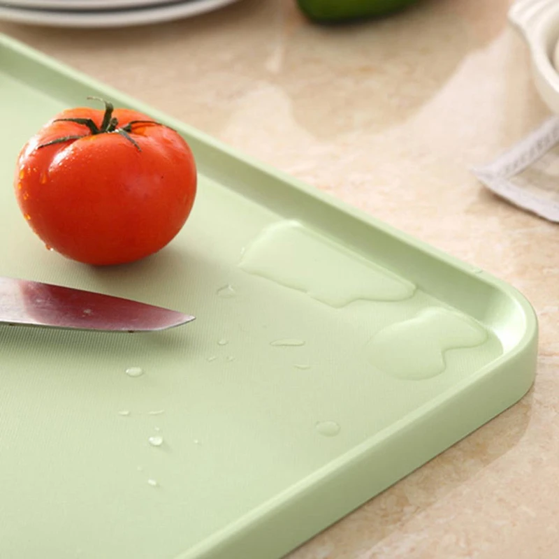 Промо-акция! Пластиковые Двухсторонние разделочные доски Нескользящие кухонные