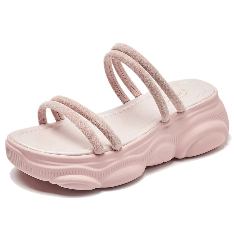 Женские босоножки Koovan Новинка лета 2020 Дамская обувь на толстой подошве