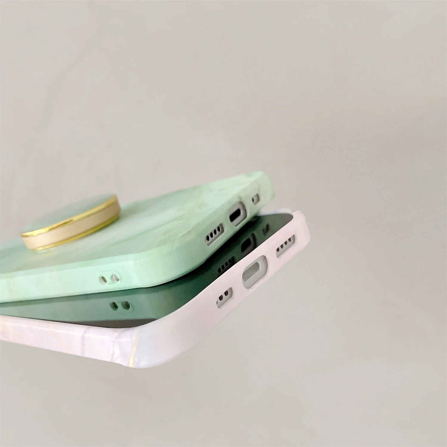 Роскошный чехол для телефона с золотой градиентной мраморной текстурой IPhone 12 13 11