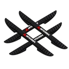 4 шт. Автомобильная Противоударная полоса, полоса для дверного бампера, Защитная Наклейка для Mitsubishi Asx Outlander, внешние аксессуары