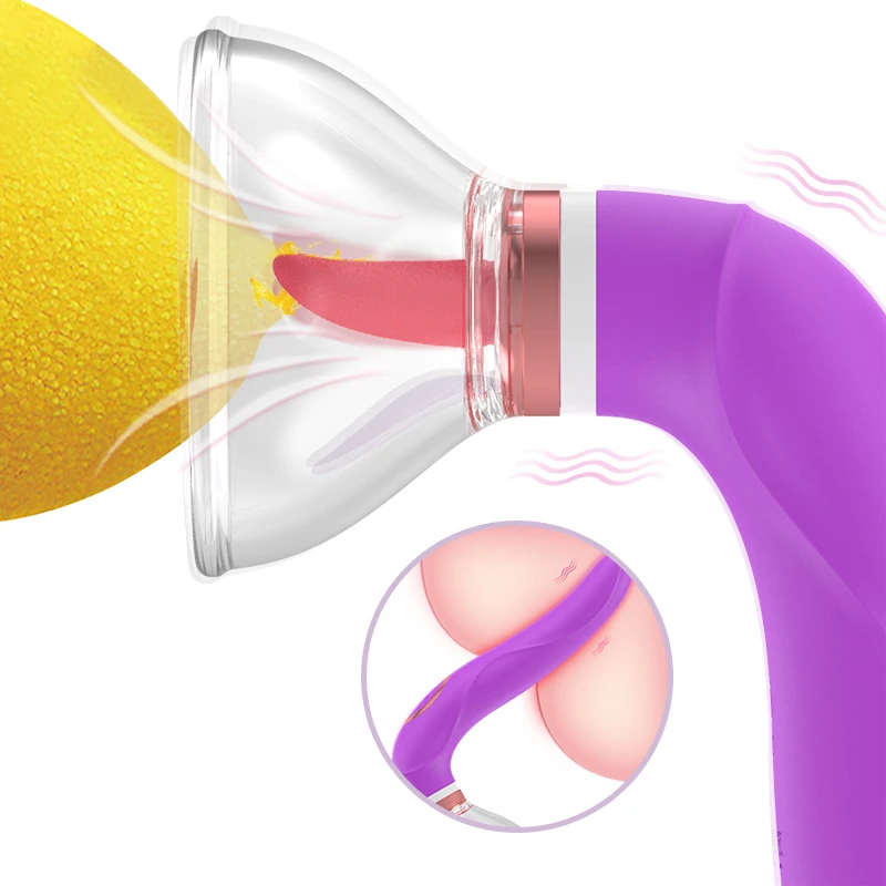 Вибратор для женщин с функцией лизания вибратор имитацией орального секса