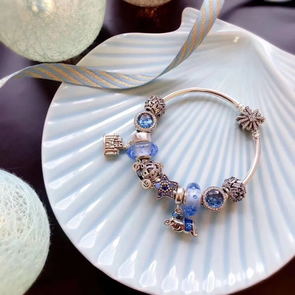 Браслет Замка Дамблдора из стерлингового серебра 925, высокого качества 1:1, с бесплатной доставкой - Keris Shop.