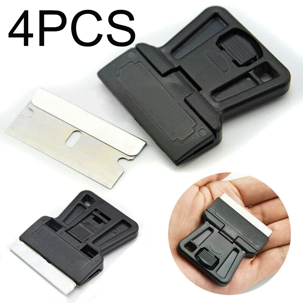 

Razor Scraper, Single Edge Carbon Blade Steel Hard Glue Clean Glass Oven Removal