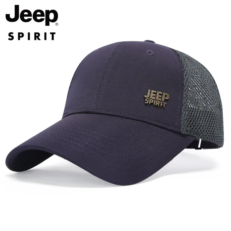 Jeep2021 latest summer mesh breathable hat outdoor sports hat quick-drying hat
