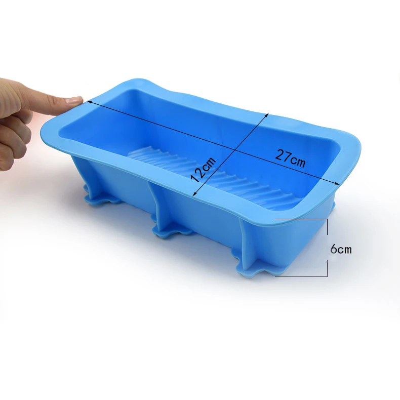 

Silicone Cake Molds DIY Easy Release Toast Plate Cake Moulds Rectangular Pastry Bread Loaf Pan Kitchen Bakeware Baking Tools