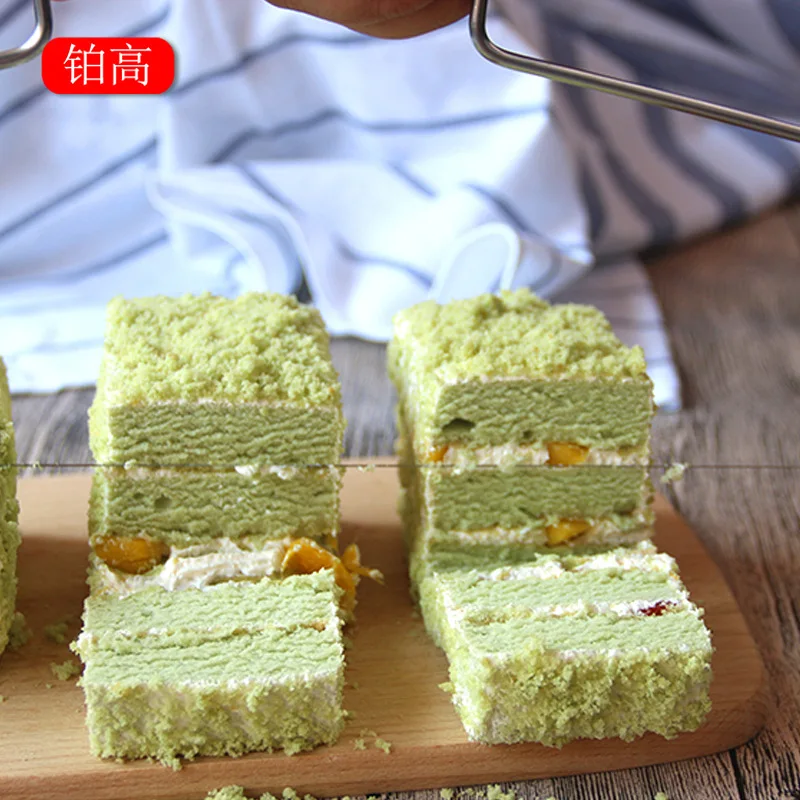 Один двойной резки проволоки из нержавеющей стали сэндвич торт пила резак для