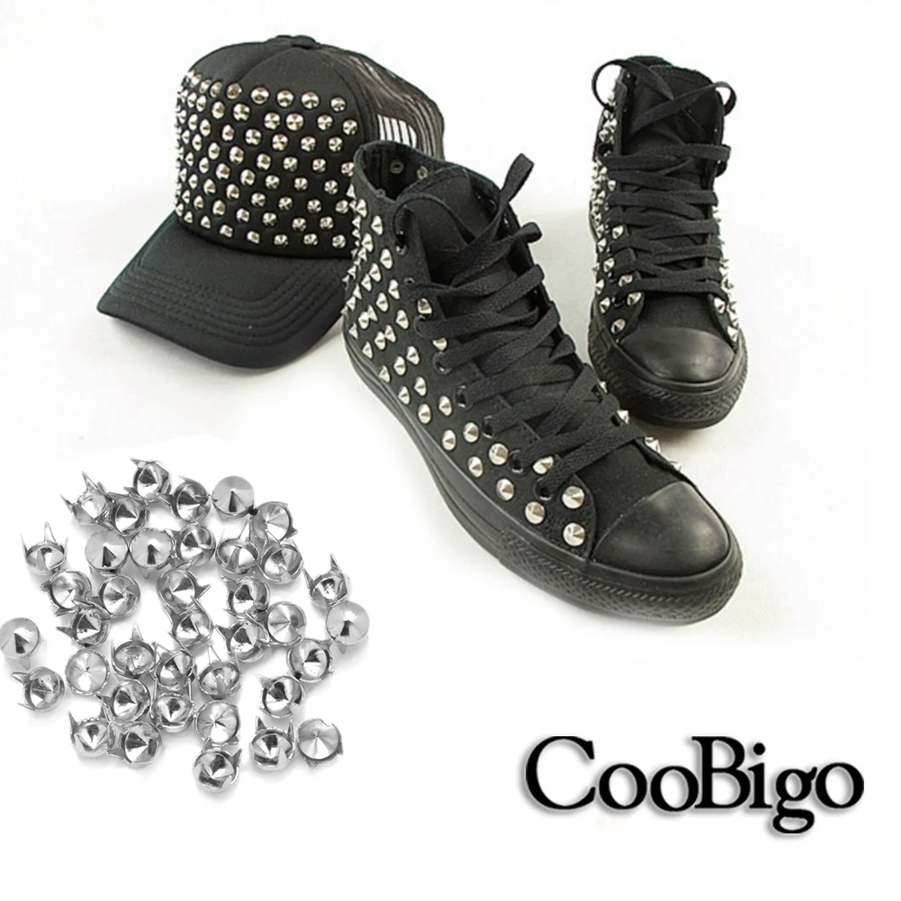 В стиле панк рок конуса заклепки Спайк коготь украшения сумки ремни Шляпа сапоги