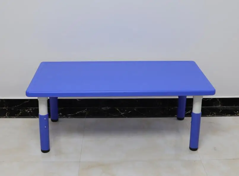 120*60 см регулируемая высота 48-60 детский прямоугольный стол для детского сада |
