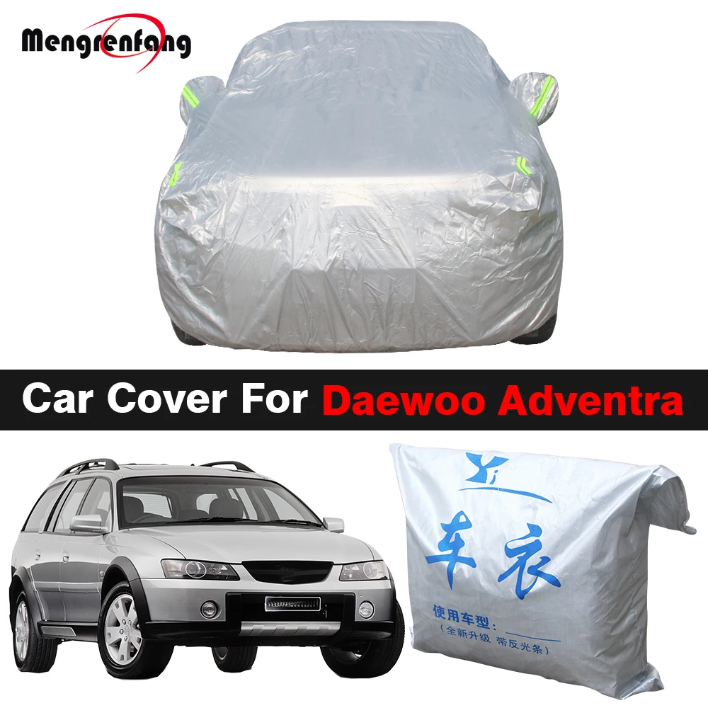 Полный автомобильный чехол для Daewoo Adventra уличный солнцезащитный козырек защита