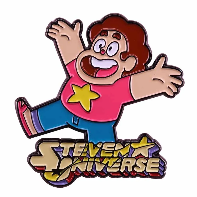 Брошь с кристаллами Steven universe мы всегда найдем способ! Замечательные подарки для