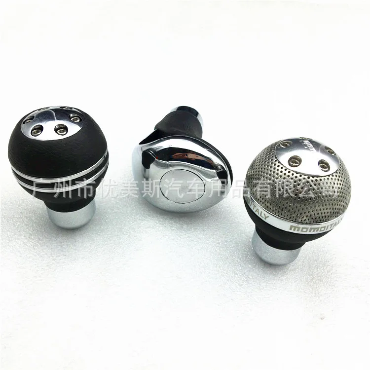 Универсальная ручная ручка переключения передач MT из искусственной кожи MOMO