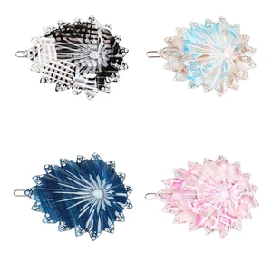 Женские заколки для волос, в форме ракушки, ацетатные украшения для волос, аксессуары для волос