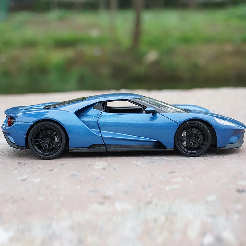 Welly 1:24 2017 Ford GT alloy car model Diecasts &amp Toy Vehicles Collect gifts Non-remote control type transport toy | Игрушки и хобби