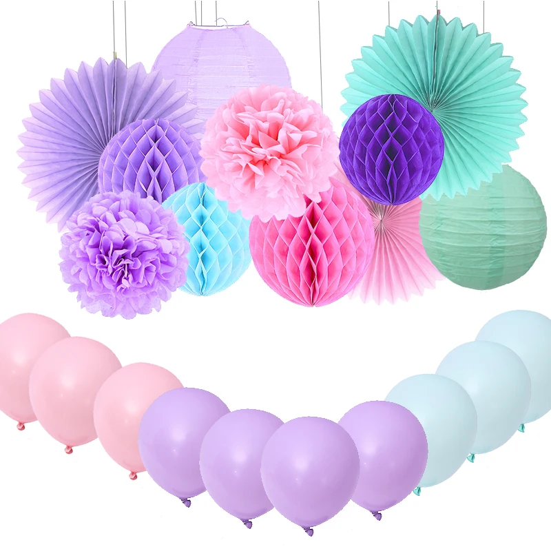 

22Pcs Happy Birthday Party Decoration For Kids Macaron Balloon Birthday Party Decoration Baby Shower Party Decoration Supplies