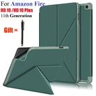 Новинка чехол для Kindle Fire HD 10 Plus 2021 чехол многоугольный Магнитный чехол для Fire HD 10 Plus чехол для планшета 11 поколения