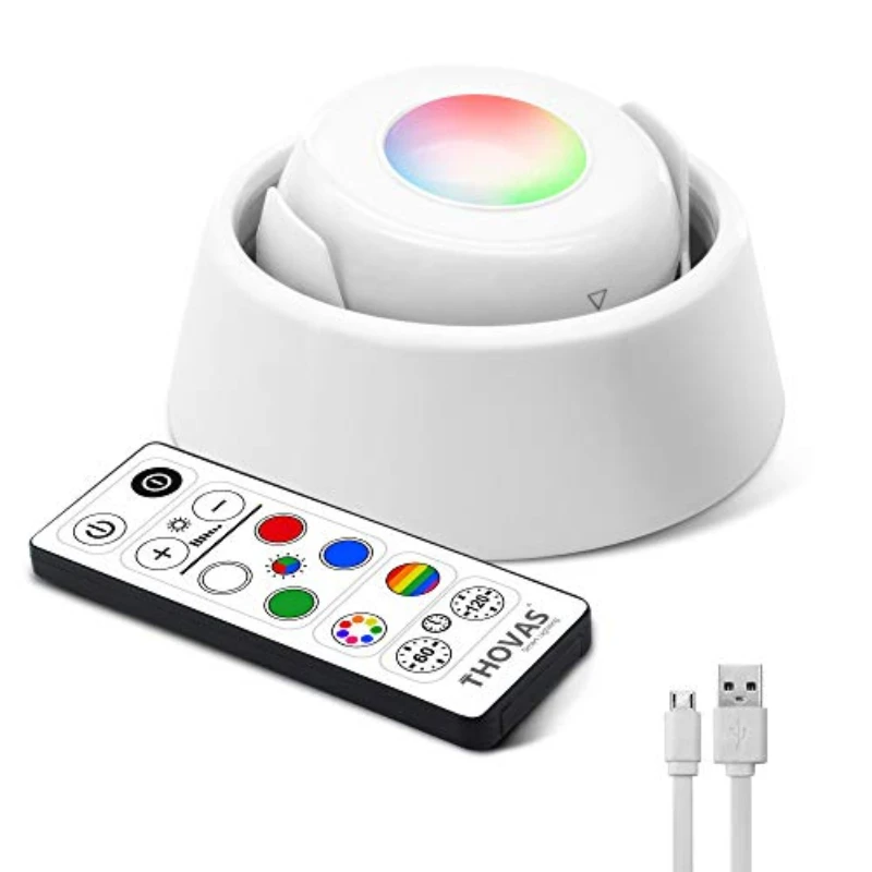 

THOVAS затемнения светодиодный ночник USB Перезаряжаемые светодиодный ночной Светильник s Кухня шкаф светильник в виде Винни Пуха для детской к...