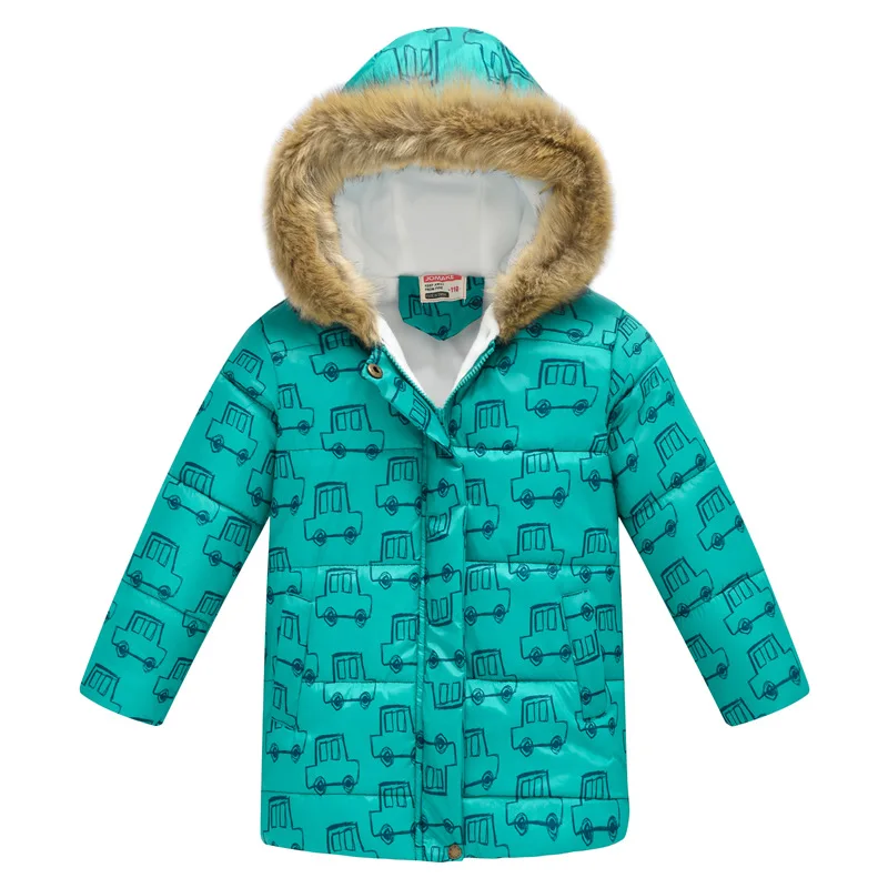 

Boys Winter Jacket High Quality Thick Warm Cotton Kids Jacket Multiple Style Cartoon Outerwear Casual Hooded Zipper Boys Clothes