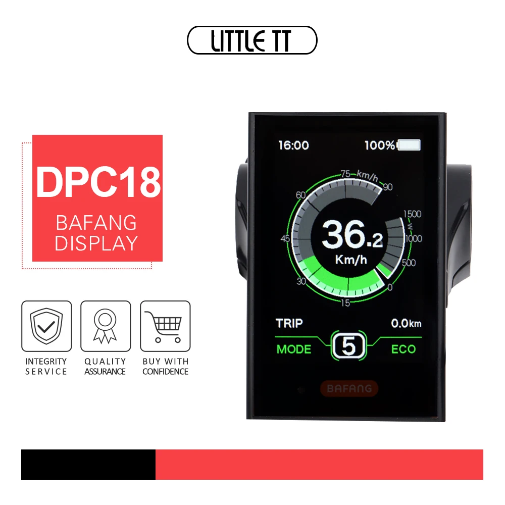 Велосипедный дисплей bafang DPC18 с ЖК дисплеем и TFT экраном для велосипеда BAFANG/Ebike BBS02B