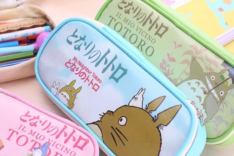 Чехол для карандашей totoro, kalem kutu papeleria, чехол для карандашей, милая сумка для карандашей, большая вместительность, plumier estojo de lapis, сумка для ручек