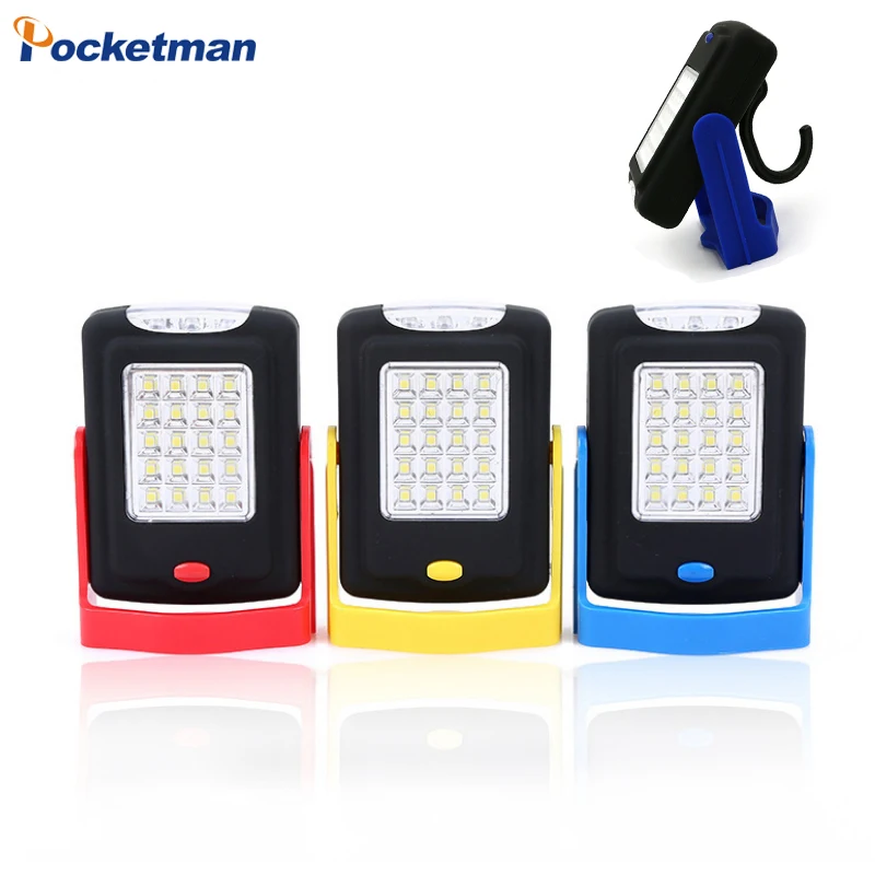 

Portable COB LED Handheld Work Light Camping Light Magnetic Base Flashlight Tent Light Foldable Emergency Light Pocket Torch
