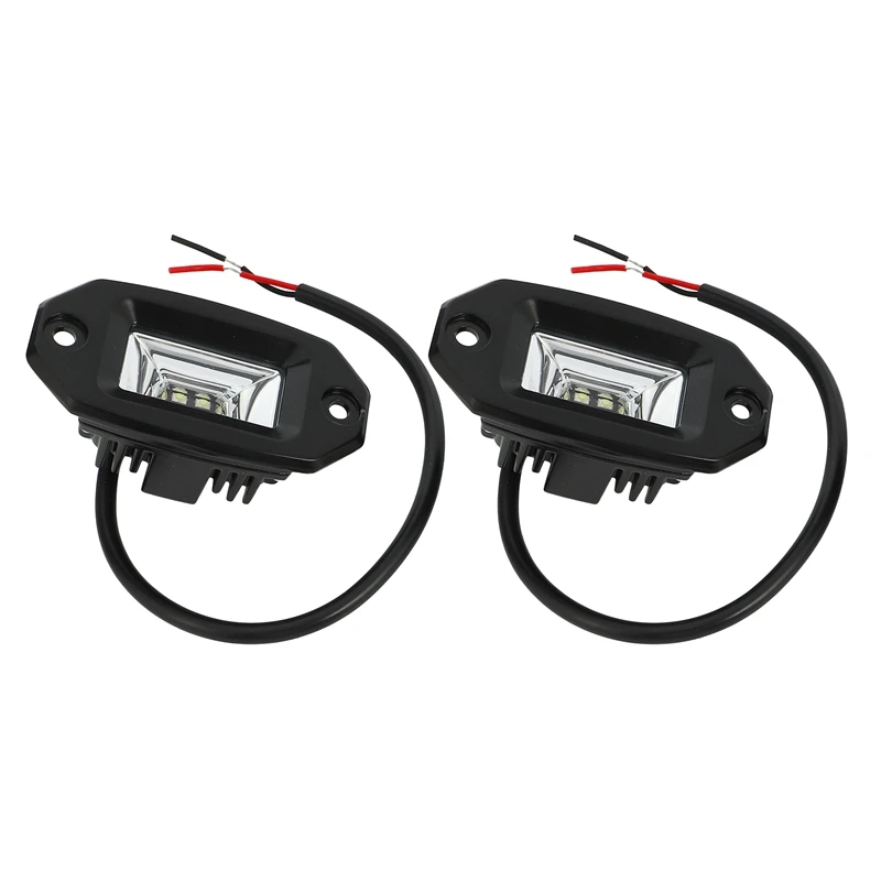 

2Pcs Work Light Bar Led 4X4 Offroad 10-30V Car Accesorios Motorcycle Flood Bulb 20W 6000K White Auto Fog Lamp Atv Driving Light