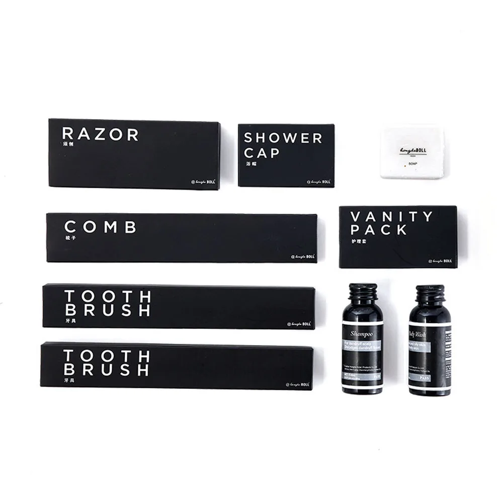 

14 наборов одноразовых туалетных принадлежностей, индивидуально упакованные дорожные наборы, подходят для отелей, домашних геев и путешест...