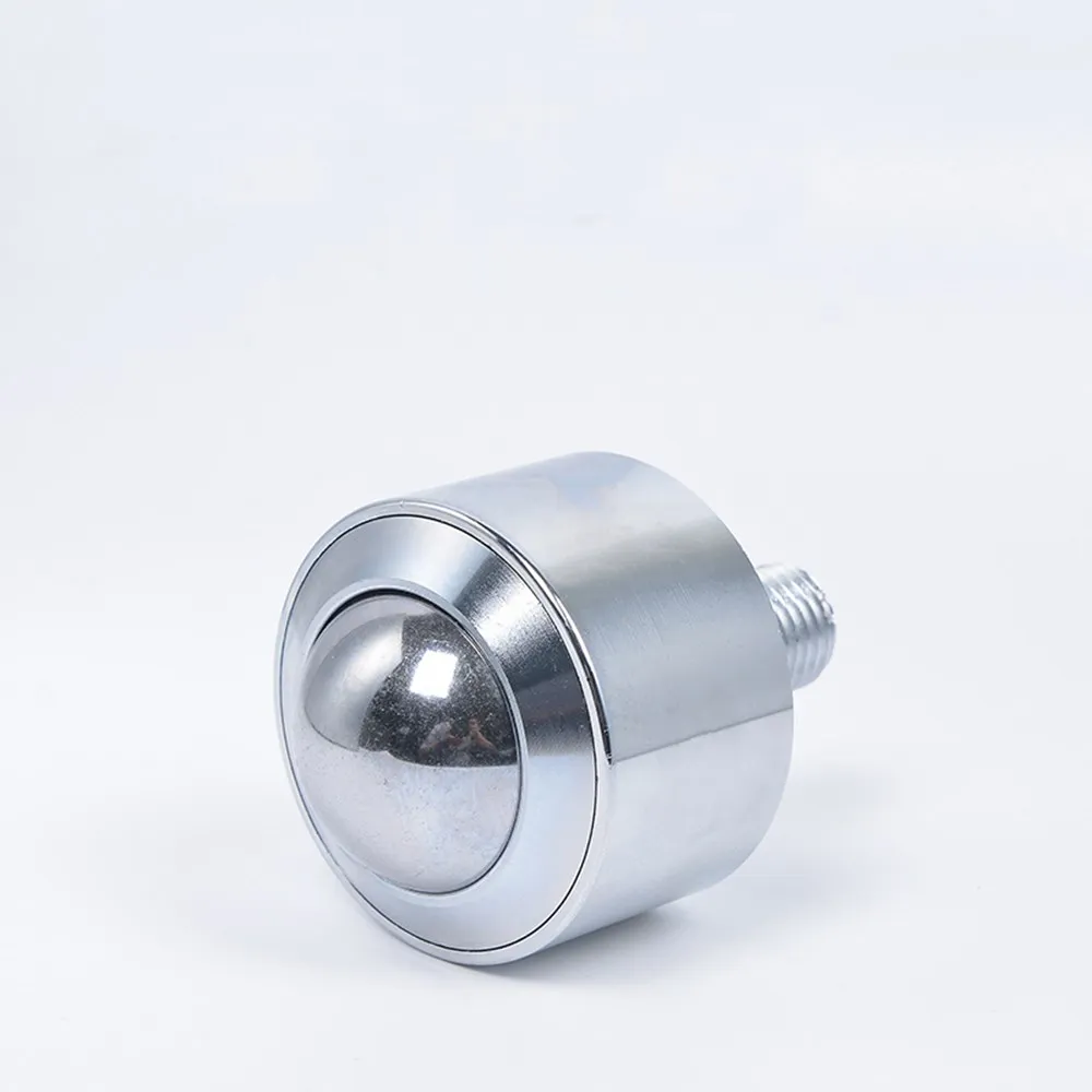 

1PC KSM15-FL Universal Ball Bearings / M8 screw jack, 360 degrees, bulls eye wheel,straight universal ball / casters