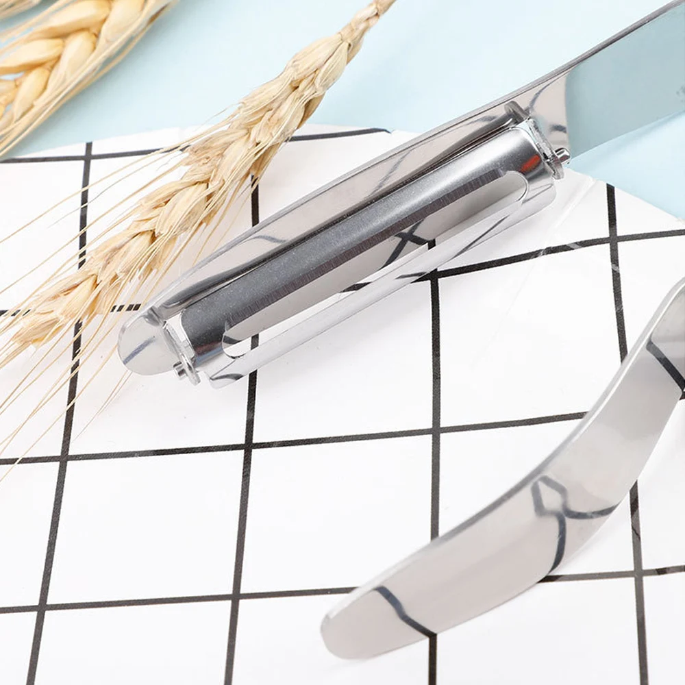 Бытовая Удобная спаржа строгание овощей Овощечистка для чеснока резка картофеля