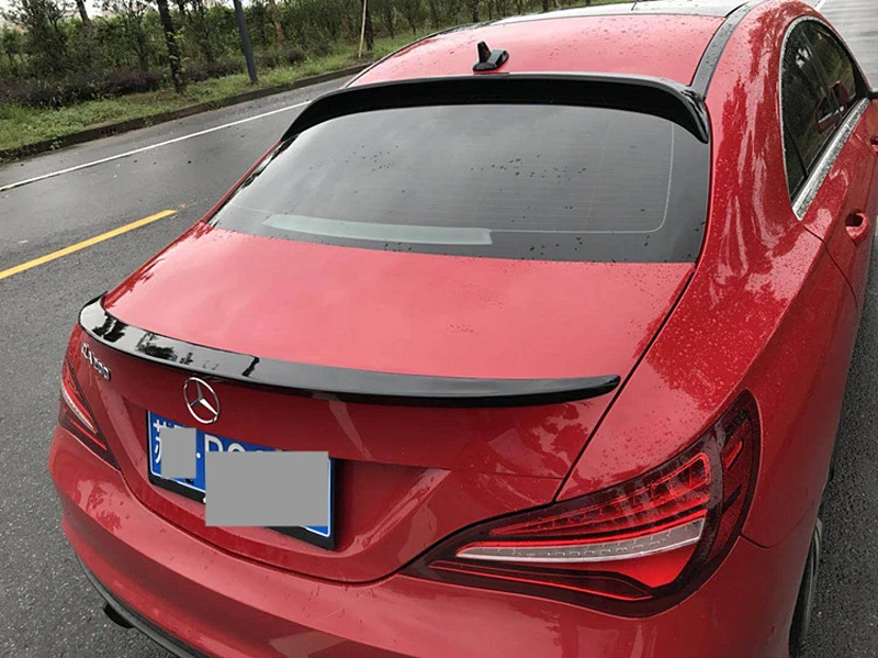 Краска из АБС пластика для Mercedes Benz CLA W117 CLA180 CLA200 CLA250 CLA45 цветные Спойлеры крыши