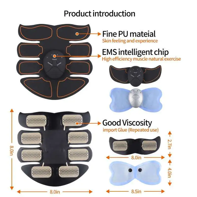 Стимулятор АБС-пластика тонер для мышц фитнес-тренажер тонизирующий пояс