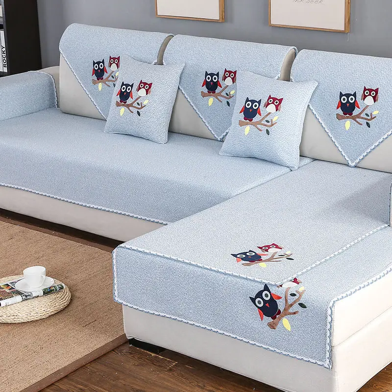 Подушка для дивана всесезонное простое тканевое полотенце гостиной хлопковая и