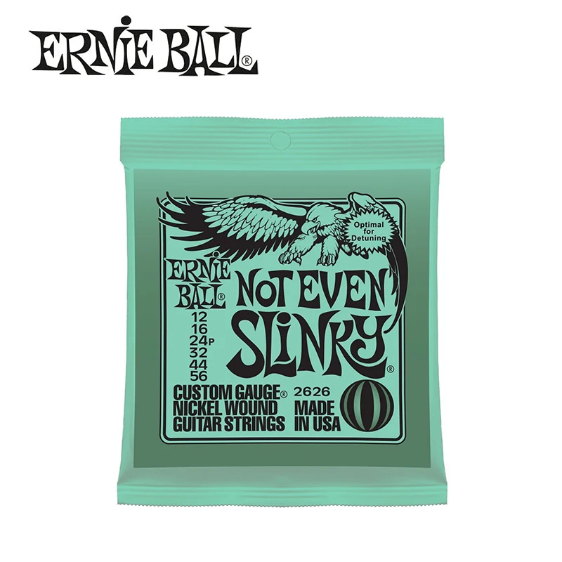 Оригинальные струны Ernie Ball 2626 для электрогитары не спрямленные набор цветов .012 -