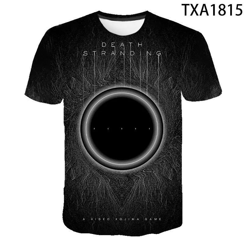 

Summer Death Stranding 3D Printed T Shirts Casual Streetwear Boy Girl Kids Fashion Short Sleeve Men Women Children Cool Tops Tee