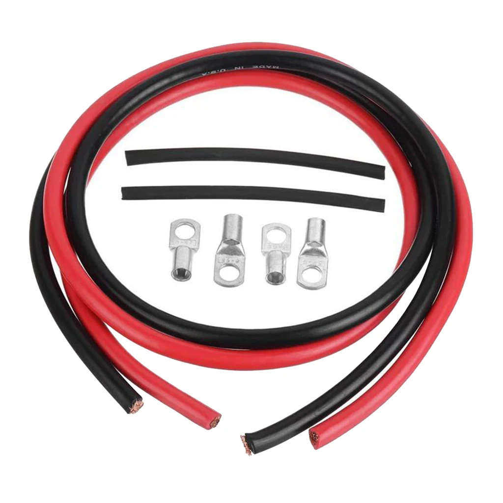 

Copper Battery Ground Cables Terminal Kit Negative Connectors Battery Ground